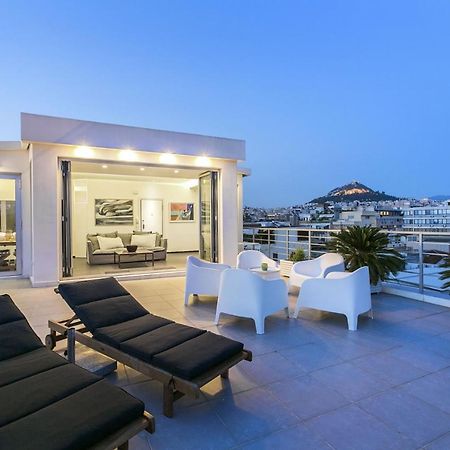 Acropolis Panorama View Penthouse With Private Terraces A Contemporary Parthenon Apartment Атина Екстериор снимка