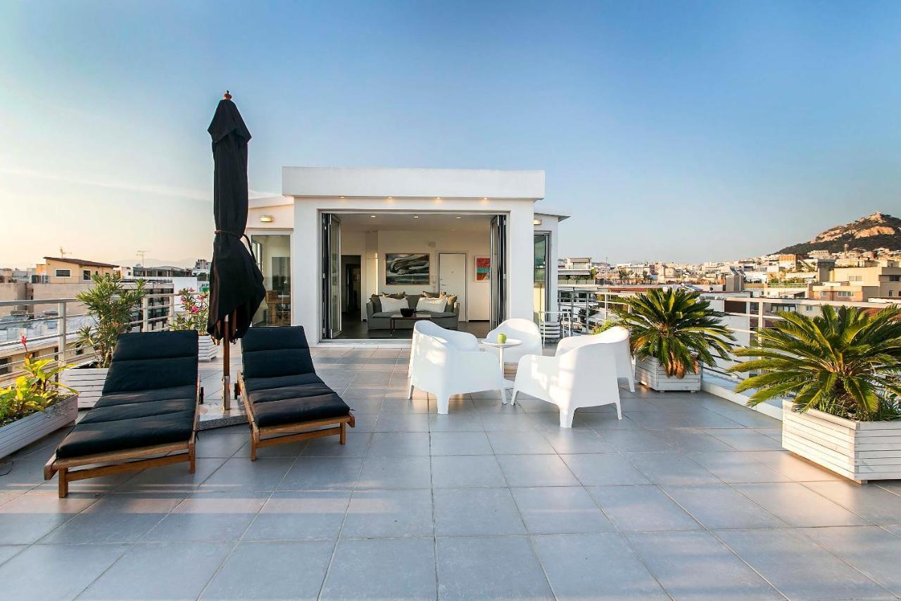 Acropolis Panorama View Penthouse With Private Terraces A Contemporary Parthenon Apartment Атина Екстериор снимка